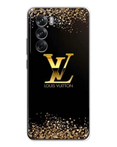 Чехол для OPPO Reno 12 с картинкой «LV — золотые искры» Чехол для OPPO Reno 12 с картинкой «LV — золотые искры»