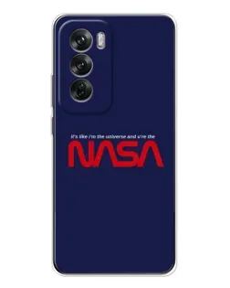 Чехол для OPPO Reno 12 с картинкой «NASA — глубокий космос»