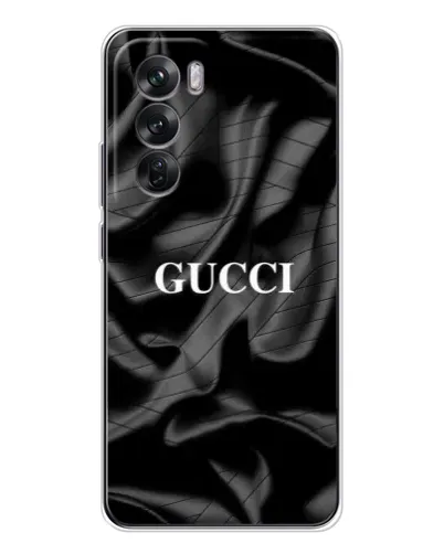 Чехол для OPPO Reno 12 с картинкой «Gucci — шелковые волны» Чехол для OPPO Reno 12 с картинкой «Gucci — шелковые волны»