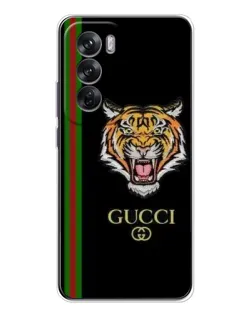 Чехол для OPPO Reno 12 с картинкой «Тигр Gucci»