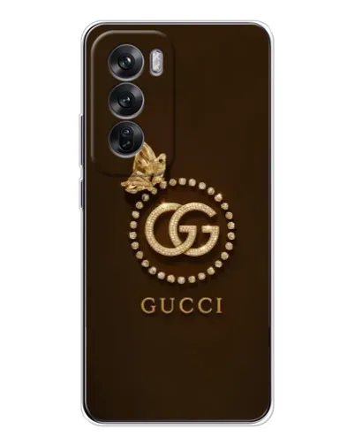 Чехол для OPPO Reno 12 с картинкой «Gucci — золотая бабочка» Чехол для OPPO Reno 12 с картинкой «Gucci — золотая бабочка»