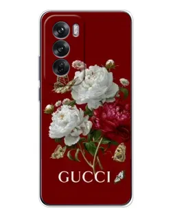 Чехол для OPPO Reno 12 с картинкой «Gucci —  сад»