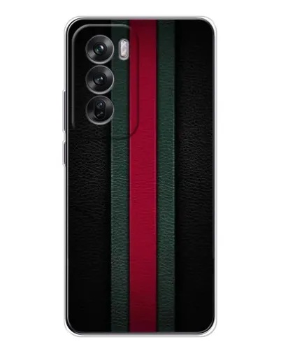 Чехол для OPPO Reno 12 с картинкой «Gucci — неоновая линия» Чехол для OPPO Reno 12 с картинкой «Gucci — неоновая линия»
