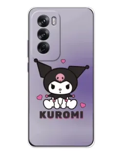 Чехол для OPPO Reno 12 с картинкой «Kuromi — фиолетовый арт» Чехол для OPPO Reno 12 с картинкой «Kuromi — фиолетовый арт»