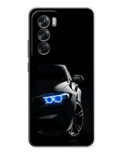 Чехол для OPPO Reno 12 с картинкой «BMW — ночной взгляд» Чехол для OPPO Reno 12 с картинкой «BMW — ночной взгляд»