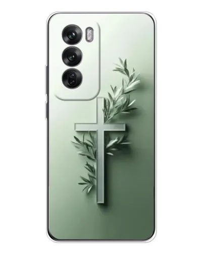 Чехол для OPPO Reno 12 с картинкой «Оливковая ветвь» Чехол для OPPO Reno 12 с картинкой «Оливковая ветвь»