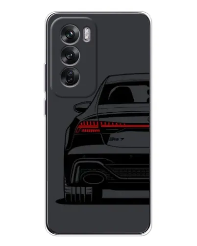 Чехол для OPPO Reno 12 с картинкой «Задняя часть Audi — арт» Чехол для OPPO Reno 12 с картинкой «Задняя часть Audi — арт»