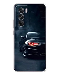 Чехол для OPPO Reno 12 с картинкой «Audi — хищный взгляд» Чехол для OPPO Reno 12 с картинкой «Audi — хищный взгляд»