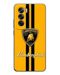 Чехол для OPPO Reno 12 с картинкой «Lamborghini Stripe желтый» Чехол для OPPO Reno 12 с картинкой «Lamborghini Stripe желтый»