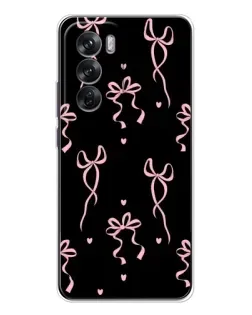 Чехол для OPPO Reno 12 с картинкой «Тонкие ленты» Чехол для OPPO Reno 12 с картинкой «Тонкие ленты»
