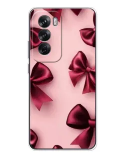 Чехол для OPPO Reno 12 с картинкой «Бордовый атлас» Чехол для OPPO Reno 12 с картинкой «Бордовый атлас»