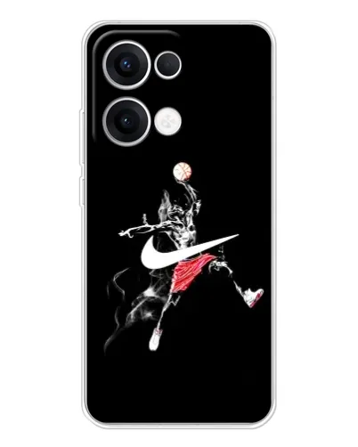 Чехол для OPPO Reno 13 5G с картинкой «Jordan Jumpman»