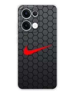 Чехол для OPPO Reno 13 5G с картинкой «Nike — карбоновая сетка» Чехол для OPPO Reno 13 5G с картинкой «Nike — карбоновая сетка»