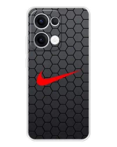 Чехол для OPPO Reno 13 5G с картинкой «Nike — карбоновая сетка» Чехол для OPPO Reno 13 5G с картинкой «Nike — карбоновая сетка»