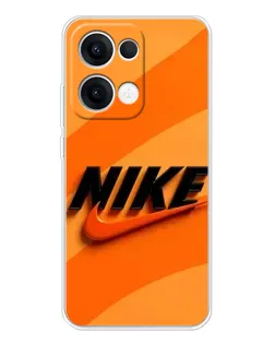 Чехол для OPPO Reno 13 5G с картинкой «Оранжевый драйв Nike» Чехол для OPPO Reno 13 5G с картинкой «Оранжевый драйв Nike»