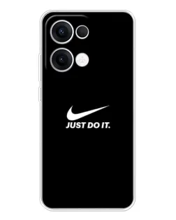 Чехол для OPPO Reno 13 5G с картинкой «Минимализм от Nike» Чехол для OPPO Reno 13 5G с картинкой «Минимализм от Nike»