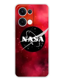 Чехол для OPPO Reno 13 5G с картинкой «NASA — красная туманность» Чехол для OPPO Reno 13 5G с картинкой «NASA — красная туманность»