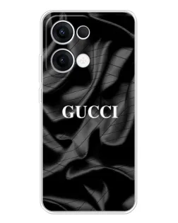 Чехол для OPPO Reno 13 5G с картинкой «Gucci — шелковые волны» Чехол для OPPO Reno 13 5G с картинкой «Gucci — шелковые волны»