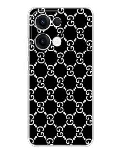 Чехол для OPPO Reno 13 5G с картинкой «Gucci — сетчатый паттерн» Чехол для OPPO Reno 13 5G с картинкой «Gucci — сетчатый паттерн»