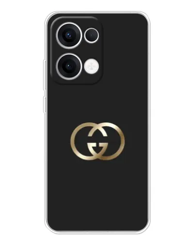 Чехол для OPPO Reno 13 5G с картинкой «Минимализм Gucci»