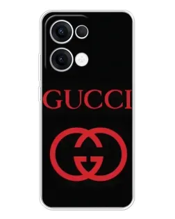 Чехол для OPPO Reno 13 5G с картинкой «Gucci — красный логотип» Чехол для OPPO Reno 13 5G с картинкой «Gucci — красный логотип»