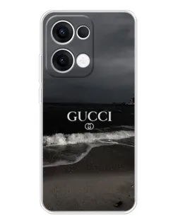 Чехол для OPPO Reno 13 5G с картинкой «Gucci — морской прибой» Чехол для OPPO Reno 13 5G с картинкой «Gucci — морской прибой»