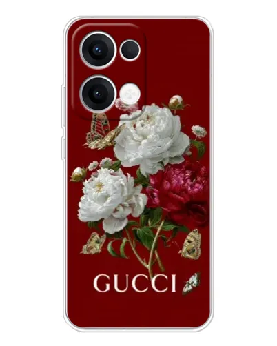 Чехол для OPPO Reno 13 5G с картинкой «Gucci —  сад»