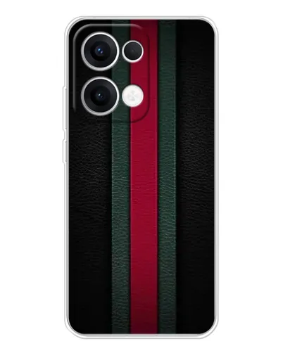 Чехол для OPPO Reno 13 5G с картинкой «Gucci — неоновая линия»