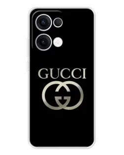 Чехол для OPPO Reno 13 5G с картинкой «Gucci — золото на черном» Чехол для OPPO Reno 13 5G с картинкой «Gucci — золото на черном»