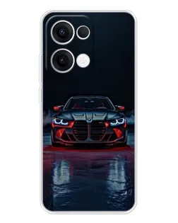 Чехол для OPPO Reno 13 5G с картинкой «BMW на мокрой дороге»