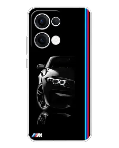 Чехол для OPPO Reno 13 5G с картинкой «Силуэт BMW в темноте» Чехол для OPPO Reno 13 5G с картинкой «Силуэт BMW в темноте»