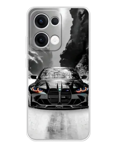 Чехол для OPPO Reno 13 5G с картинкой «BMW — акварельный дрифт» Чехол для OPPO Reno 13 5G с картинкой «BMW — акварельный дрифт»