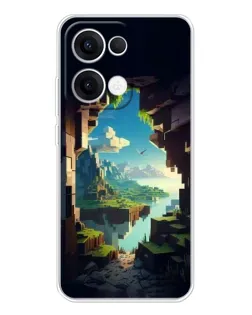 Чехол для OPPO Reno 13 5G с картинкой «Вид из пещеры» Чехол для OPPO Reno 13 5G с картинкой «Вид из пещеры»