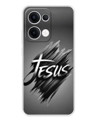 Чехол для OPPO Reno 13 5G с картинкой «Надпись Jesus Graffiti» Чехол для OPPO Reno 13 5G с картинкой «Надпись Jesus Graffiti»
