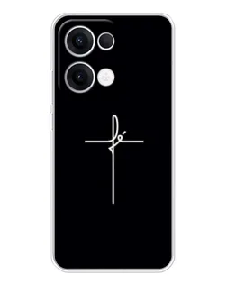 Чехол для OPPO Reno 13 5G с картинкой «Тонкий крест»
