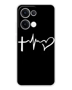 Чехол для OPPO Reno 13 5G с картинкой «Пульс веры»