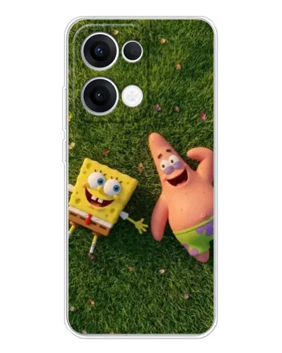 Чехол для OPPO Reno 13 5G с картинкой «Друзья на лужайке» Чехол для OPPO Reno 13 5G с картинкой «Друзья на лужайке»