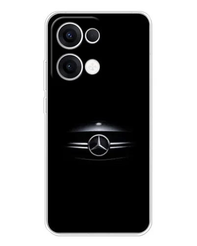 Чехол для OPPO Reno 13 5G с картинкой «Mercedes — абстрактные линии» Чехол для OPPO Reno 13 5G с картинкой «Mercedes — абстрактные линии»