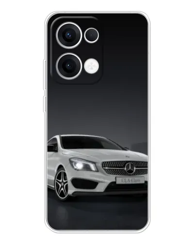 Чехол для OPPO Reno 13 5G с картинкой «Mercedes AMG GT Silver» Чехол для OPPO Reno 13 5G с картинкой «Mercedes AMG GT Silver»