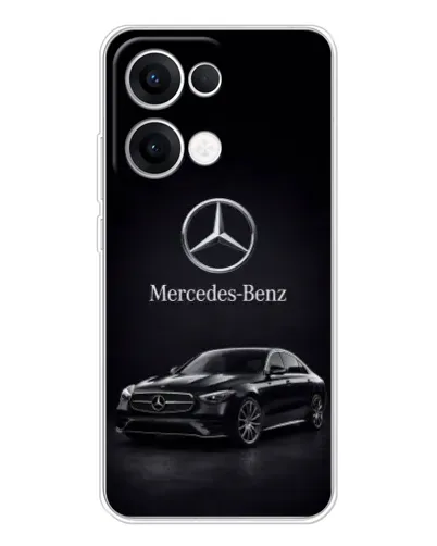 Чехол для OPPO Reno 13 5G с картинкой «Mercedes — решетка радиатора» Чехол для OPPO Reno 13 5G с картинкой «Mercedes — решетка радиатора»