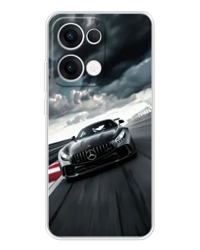 Чехол для OPPO Reno 13 5G с картинкой «Гоночный Mercedes AMG» Чехол для OPPO Reno 13 5G с картинкой «Гоночный Mercedes AMG»