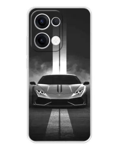 Чехол для OPPO Reno 13 5G с картинкой «Lamborghini симметрия дорог» Чехол для OPPO Reno 13 5G с картинкой «Lamborghini симметрия дорог»