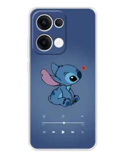 Чохол для OPPO Reno 13 5G з картинкою «Музичний Stitch» Чохол для OPPO Reno 13 5G з картинкою «Музичний Stitch»