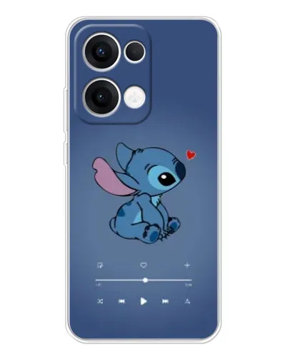 Чехол для OPPO Reno 13 5G с картинкой «Музыкальный Stitch» Чехол для OPPO Reno 13 5G с картинкой «Музыкальный Stitch»