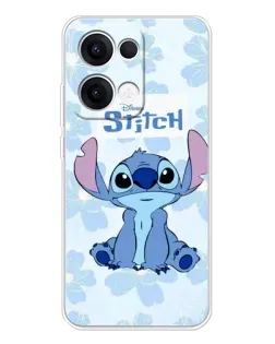 Чохол для OPPO Reno 13 5G з картинкою «Stitch серед квітів» Чохол для OPPO Reno 13 5G з картинкою «Stitch серед квітів»