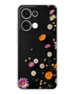 Чехол для OPPO Reno 13 5G с картинкой «Цветочная композиция»