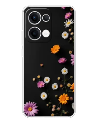 Чехол для OPPO Reno 13 5G с картинкой «Цветочная композиция» Чехол для OPPO Reno 13 5G с картинкой «Цветочная композиция»