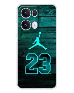 Чехол для OPPO Reno 13 Pro 5G с картинкой «Jordan Cyan 23» Чехол для OPPO Reno 13 Pro 5G с картинкой «Jordan Cyan 23»