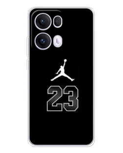 Чехол для OPPO Reno 13 Pro 5G с картинкой «Jordan Flight 23» Чехол для OPPO Reno 13 Pro 5G с картинкой «Jordan Flight 23»
