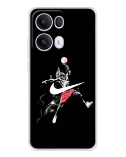 Чехол для OPPO Reno 13 Pro 5G с картинкой «Jordan Jumpman» Чехол для OPPO Reno 13 Pro 5G с картинкой «Jordan Jumpman»